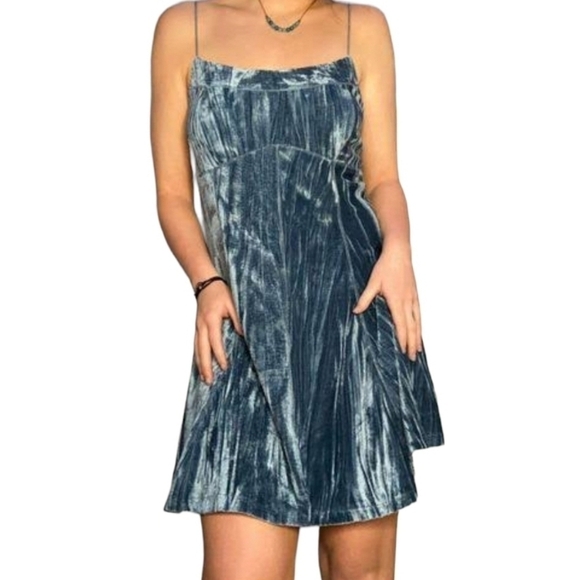 Wild Fable Velour Mini Dress - Picture 1 of 6